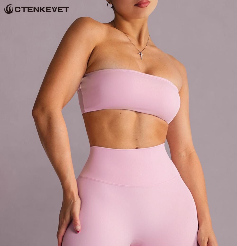 Strapless sportbeha Gym Crop T - Crop Top Crochet recensie en prijs
