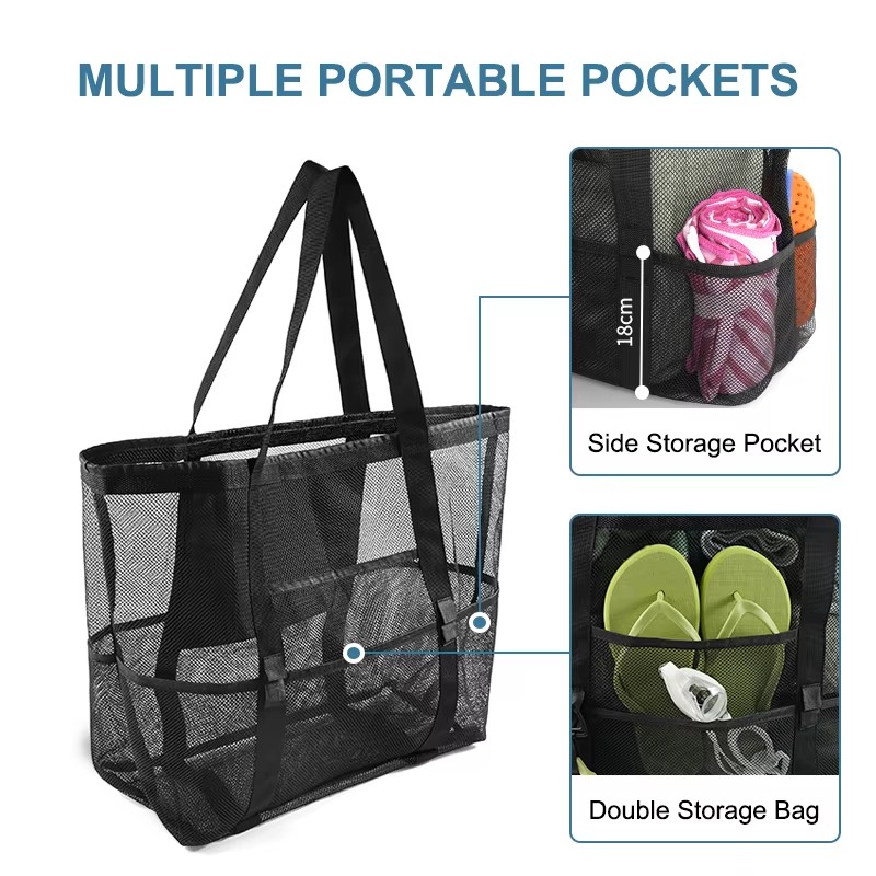 1 stuks extra grote strandtas  - Tote Bag Beach recensie en prijs